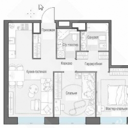 Продажа 2-комн квартиры на вторичном рынке пр-кт Генерала Дорохова,  д. 39,  к. 2М