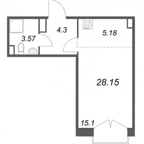 Студия Санкт-Петербург г., Курская ул.,  к. 1