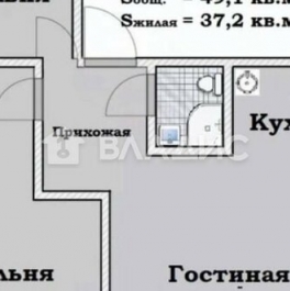 Продажа 3-комн квартиры на вторичном рынке Новаторов б-р,  д. 86