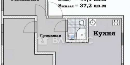 3-комн квартира Новаторов б-р,  д. 86
