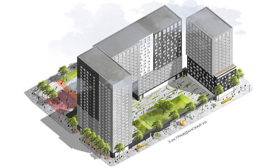 Продажа 2-комн квартиры на вторичном рынке Гражданская 3-я ул,  д. 21