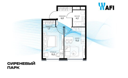 Продажа 1-комн квартиры на вторичном рынке Тагильская улица