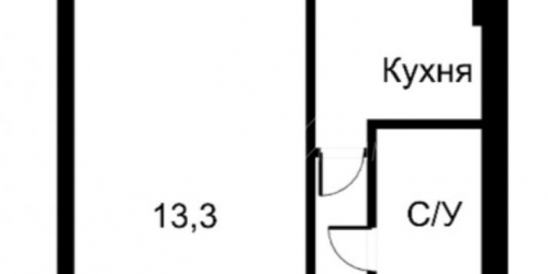 1-комн квартира улица Коккинаки,  д. 1