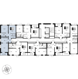 Продажа 3-комн квартиры в новостройке д. Тарычево, ул. Фруктовые сады, д. 2