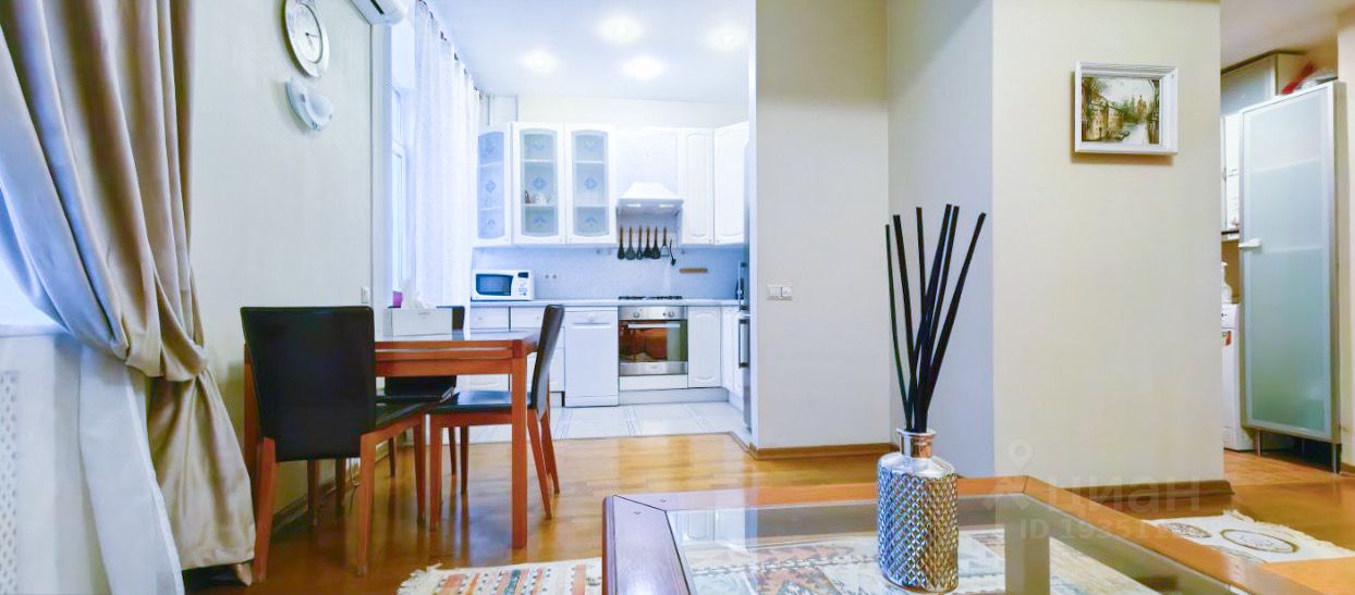 Аренда 3-комн квартиры на вторичном рынке 3-я Фрунзенская улица, 6