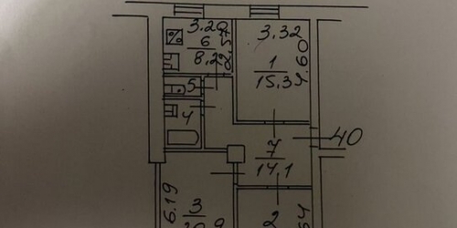 3-комн квартира ул Шкулёва,  д. 17А