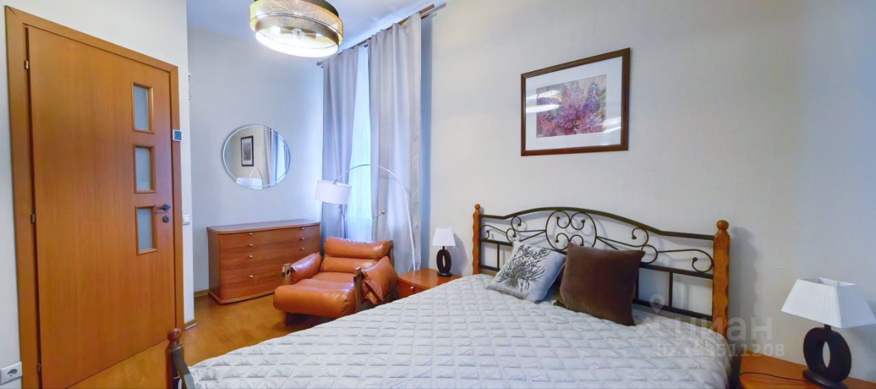 Аренда 3-комн квартиры на вторичном рынке 3-я Фрунзенская улица, 6