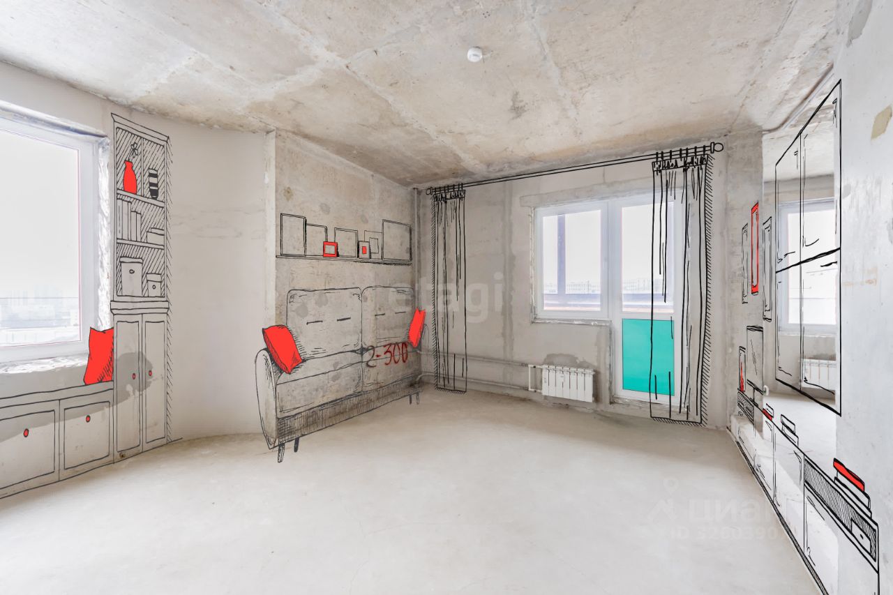 Продажа 3-комн квартиры на вторичном рынке улица Малыгина, 12А