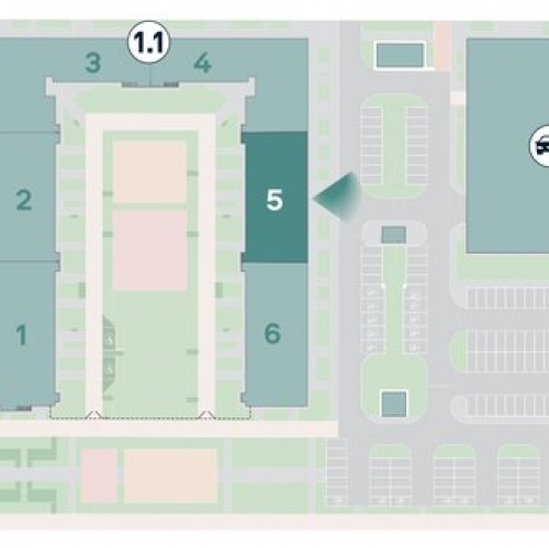 1-комн квартира Аннинское городское поселение, Центральная улица,  д. 10 к2