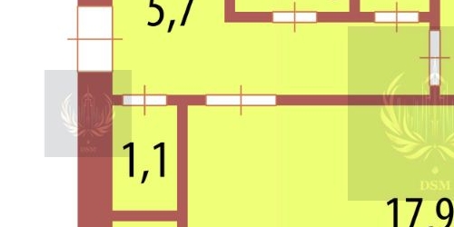 1-комн квартира Рыбацкий проспект, 9