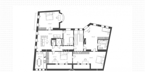 5-комн квартира Нащокинский переулок,  д. 8