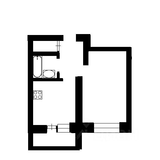 Аренда 1-комн квартиры на вторичном рынке дорога Кушелевская, 7к4