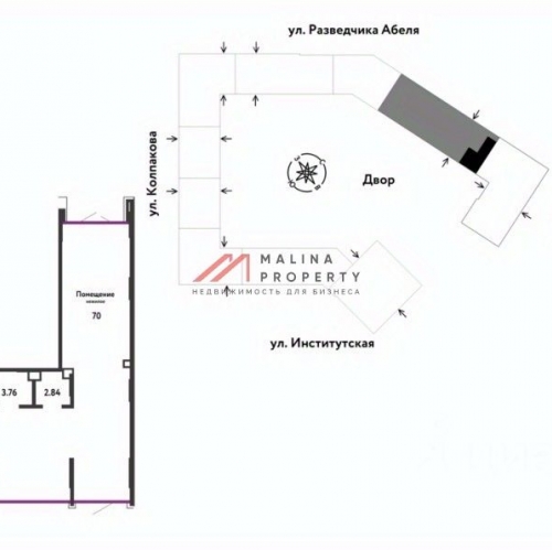 Торговое помещение Мытищи, ул Белобородова,  д. 6