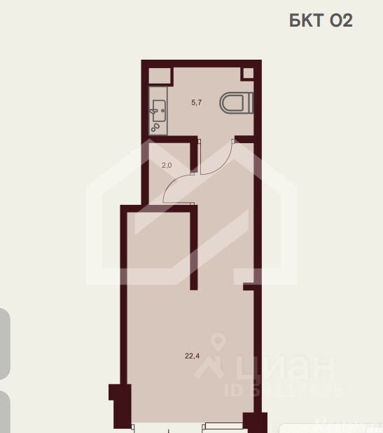 Продажа торгового помещения улица Серпуховский Вал,  д. вл7