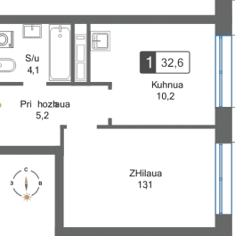 Продажа 1-комн квартиры в новостройке Красногорск г., Черневская ул.,  к. 1