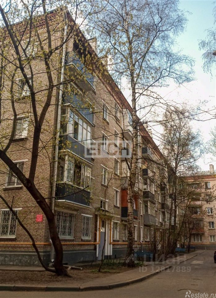 Продажа 2-комн квартиры на вторичном рынке улица Алябьева,  д. 8