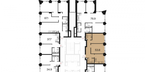 2-комн квартира , ул. Маршала Бирюзова, влд. 1