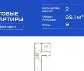 Продать Квартиры вторичка Пушкин г, Московское ш  262 к4 
