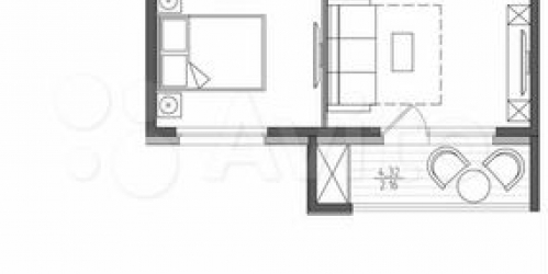 2-комн квартира Прилукская улица,  д. 28