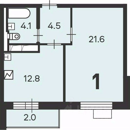 Продажа 1-комн квартиры на вторичном рынке Балаклавский проспект, 17
