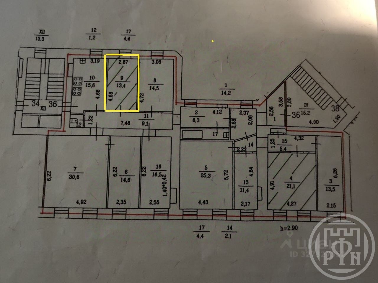 Продажа комнаты Никольская площадь, 6
