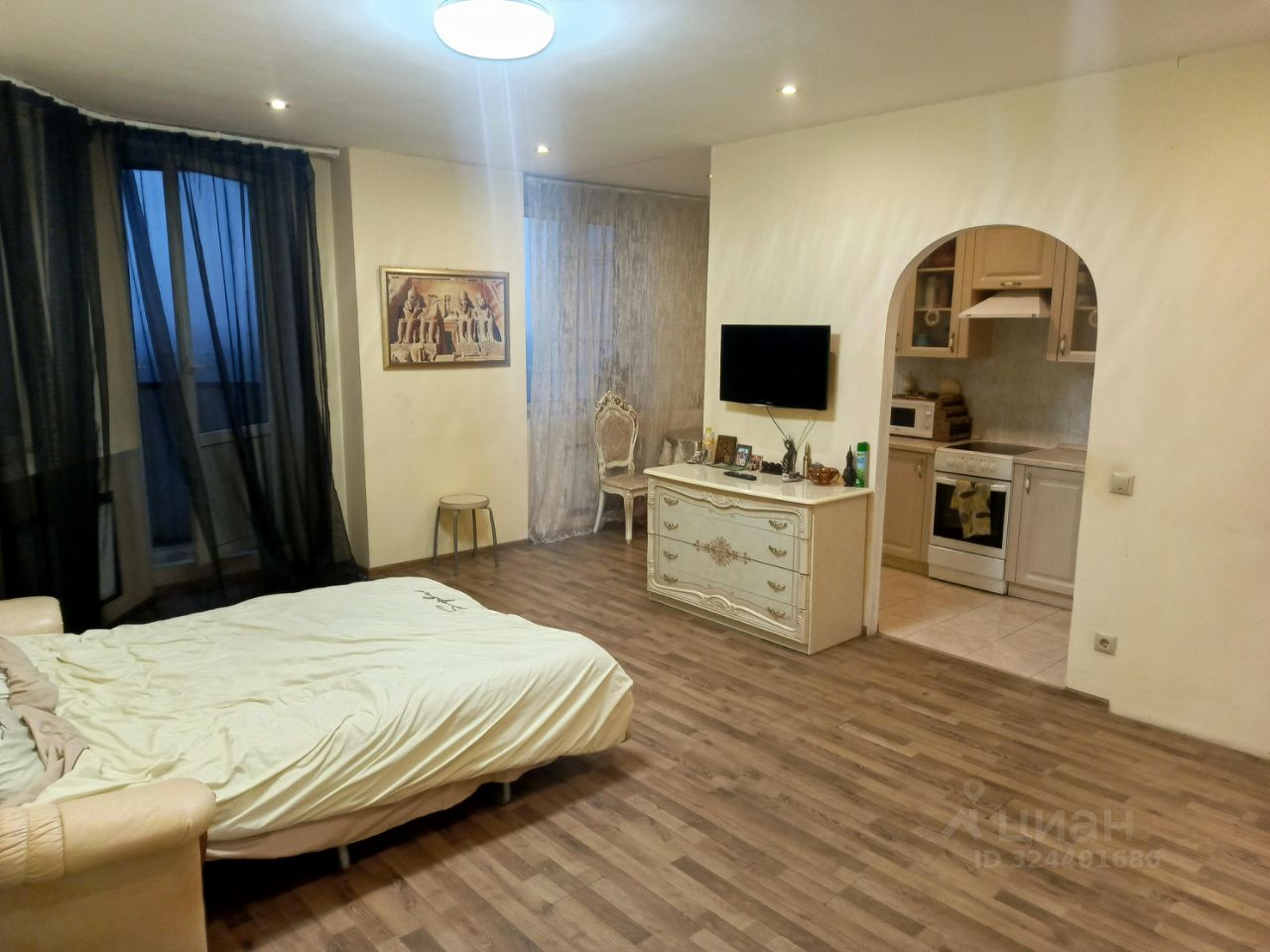 Аренда студии Ольгино мкр, Балашиха, улица Граничная,  д. 38