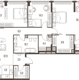 Продажа 3-комн квартиры в новостройке Москва г., Летниковская ул., к. 5 Продажа 3-комн квартиры в новостройке Москва г., Летниковская ул., к. 5