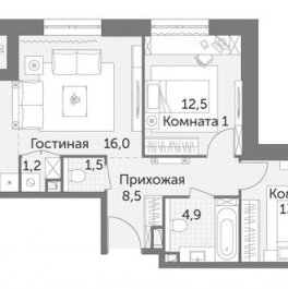 Продажа 3-комн квартиры на вторичном рынке улица Вильгельма Пика,  д. 1