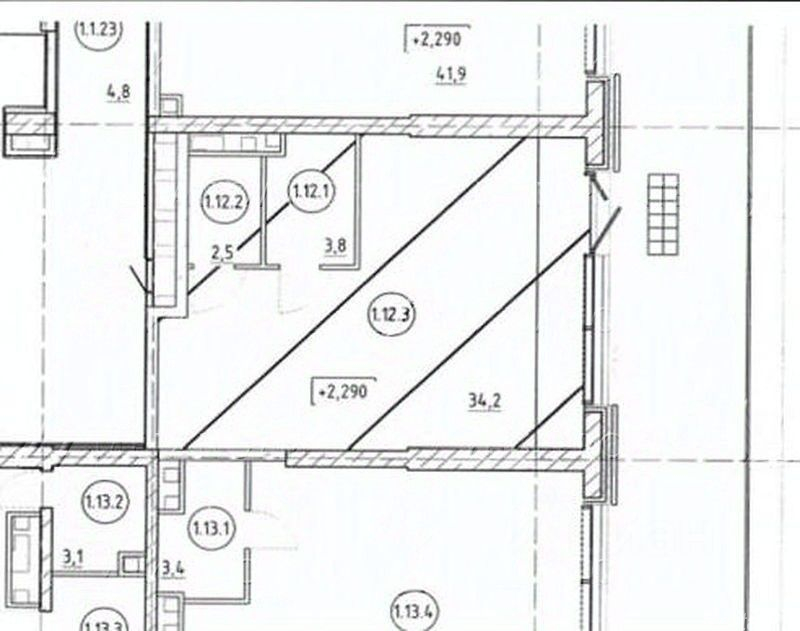 Продажа офиса ул Крузенштерна,  д. 10,  к. 1