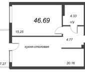 Продать Квартиры в новостройке Всеволожск г., Дорога Жизни ш.   4.6