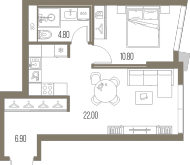 Продажа квартир в ЖК Москва г., Ленинградское ш.,  к. 7.3