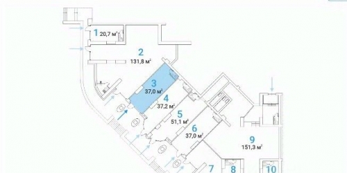 Помещение свободного назначения ул Ярцевская,  д. 27,  к. 1