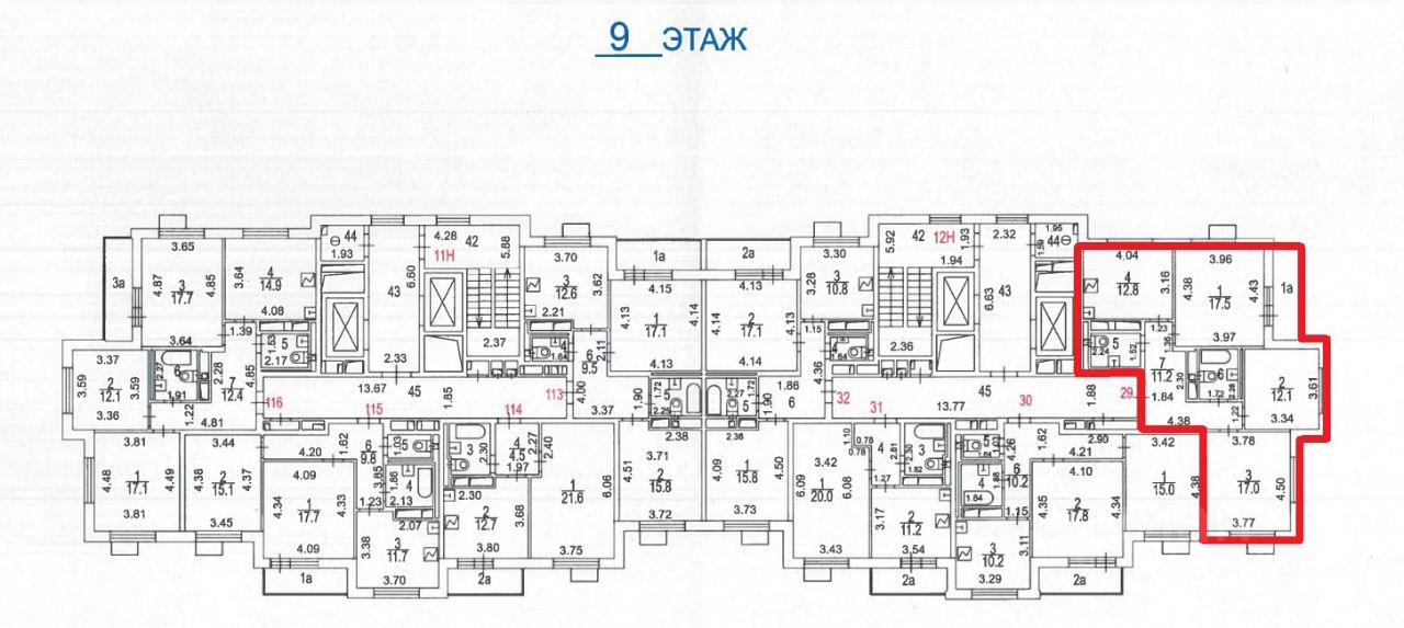 Продажа 3-комн квартиры на вторичном рынке Балаклавский проспект, 17