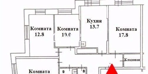 4-комн квартира Изюмская улица, 43к2