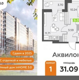 Продажа 1-комн квартиры на вторичном рынке Старорусский пр-кт,  д. 13,  к. 1