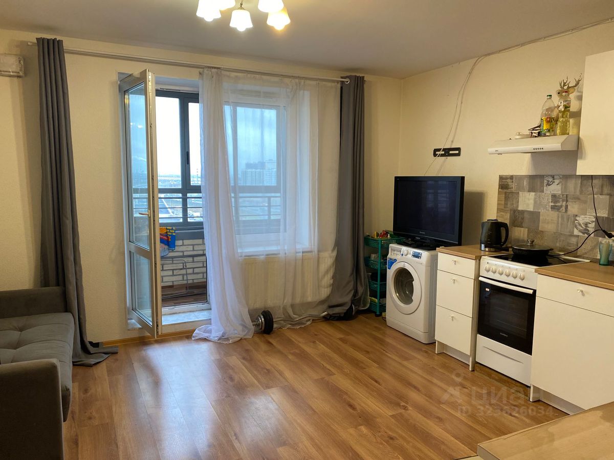 Продажа студии Пулковское шоссе, 42к9