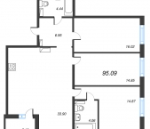 Продать Квартиры в новостройке Санкт-Петербург г., Белоостровская ул.   9