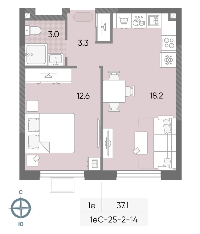 Продажа 1-комн квартиры в новостройке Москва г., Производственная ул.,  к. 2.8