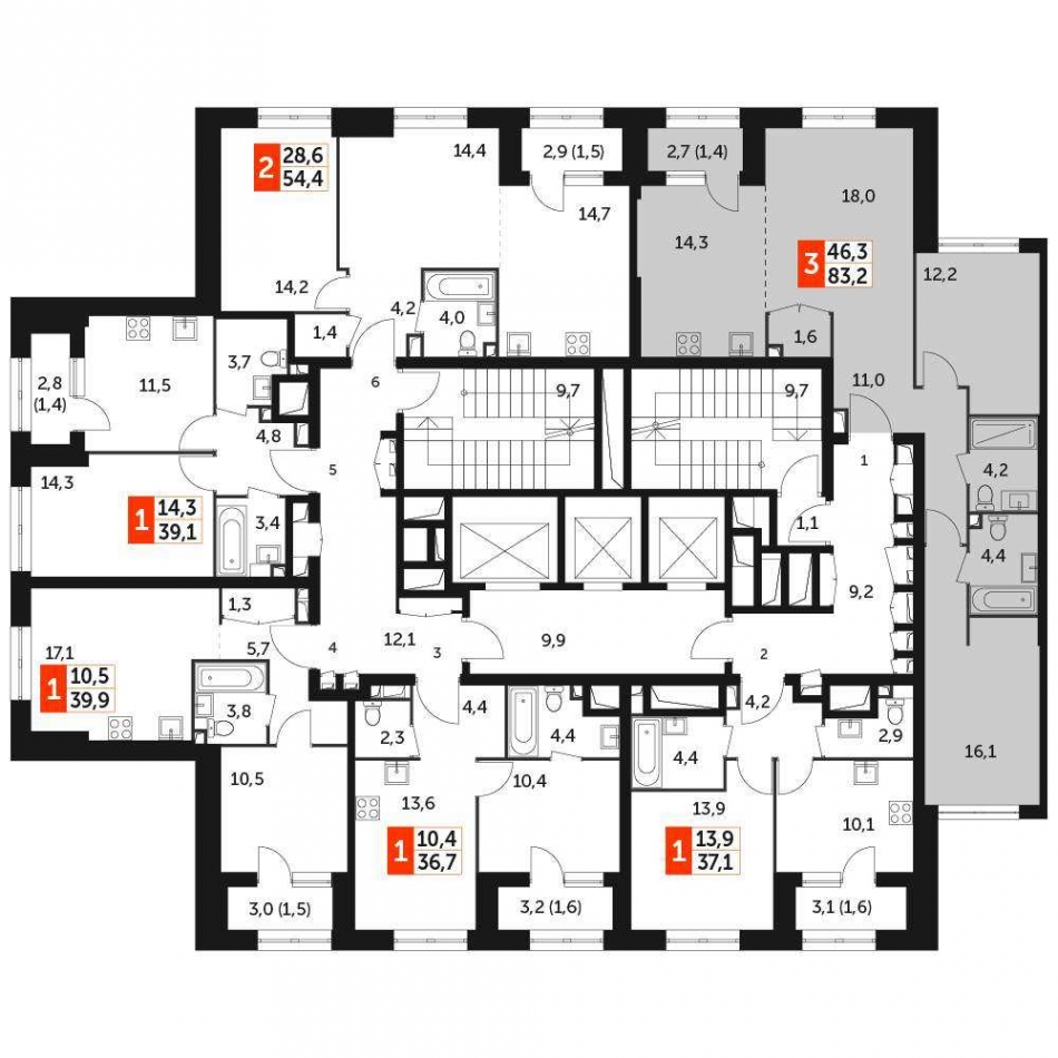 Продажа 3-комн квартиры на вторичном рынке Вильгельма Пика улица,  д. 1