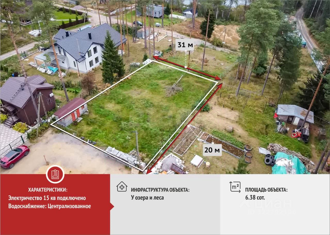 Продажа земли Лесное озеро кп,  д. 103