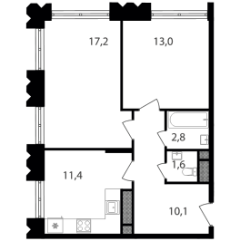 Продажа 2-комн квартиры в новостройке Москва г., Варшавское ш., к. 1 Продажа 2-комн квартиры в новостройке Москва г., Варшавское ш., к. 1
