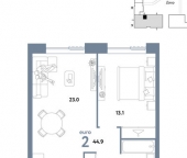 Продать Квартиры в новостройке ул Иловайская  3 7