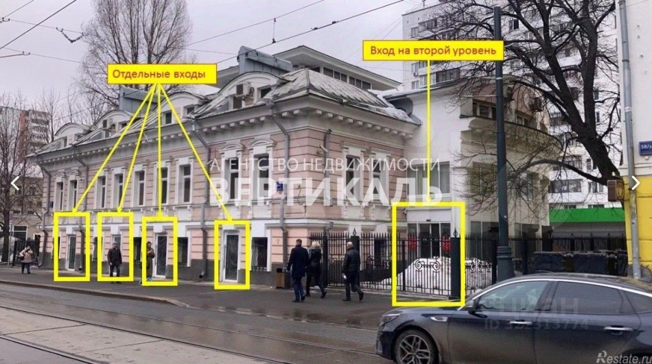 Продажа отдельного здания Бауманская улица,  д. 58/25 с14