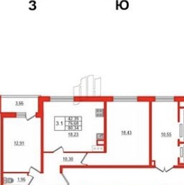 Продажа 1-комн квартиры на вторичном рынке Дальневосточный проспект, 19к1