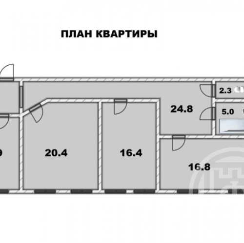 3-комн квартира 8-я Советская ул. ,  д. 50