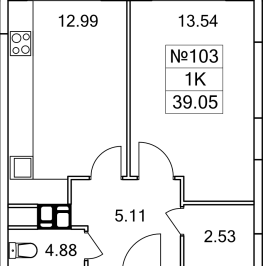 Продажа 1-комн квартиры в новостройке Томилино п., Рязанское ш., к. 5 Продажа 1-комн квартиры в новостройке Томилино п., Рязанское ш., к. 5