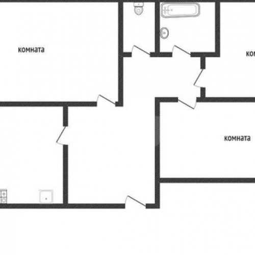 3-комн квартира Кириши г, Нефтехимиков ул,  д. 18
