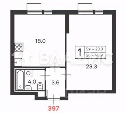 Продажа 1-комн квартиры на вторичном рынке Дмитровское шоссе, вл89