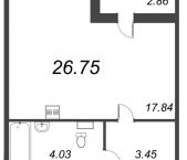 Продать Квартиры в новостройке Кудрово д., Строителей пр-кт   1.1
