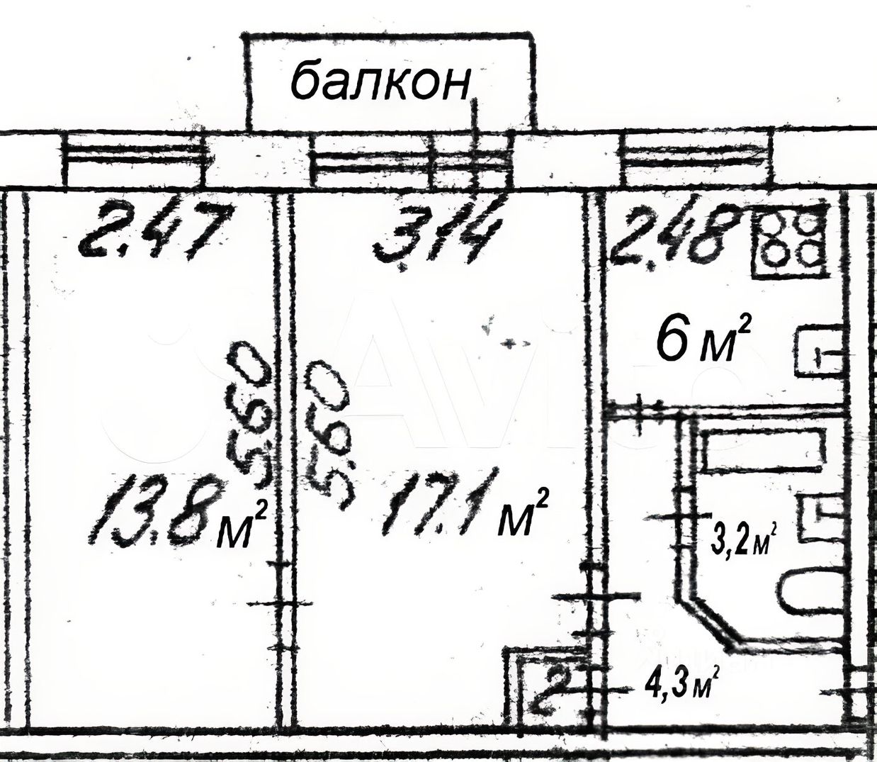 Продажа 2-комн квартиры на вторичном рынке Ланское шоссе, 14К5
